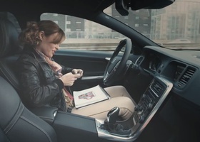 Volvo обещает автономный драйв (видео)