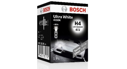 Галогенные лампы Bosch Ultra White для внешнего освещения: еще больше преимуществ по доступной цене