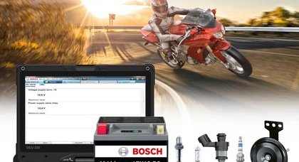Открываем мотосезон: Bosch предоставляет мотосервисам всестороннюю поддержку в обслуживании и ремонте 