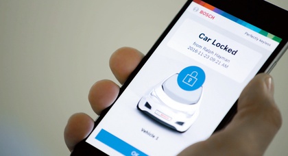 Система Perfectly Keyless компании Bosch превращает смартфон в ключ от автомобиля