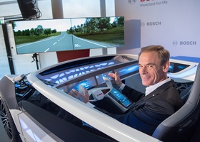 Автомобили ближайшего будущего: футуристический, но реалистичный прогноз от председателя правления Bosch Фолькмара Деннера