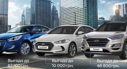 Горячие цены в автоцентре ПАРИТЕТ - Летняя распродажа Hyundai