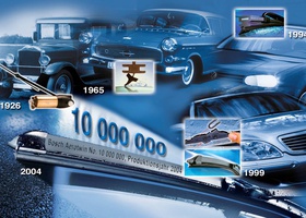 Восемь важных изобретений компании Bosch в сфере стеклоочистки автомобиля