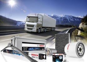 Сезонное техобслуживание и запасные части Bosch для безопасной и беспроблемной эксплуатации грузовых автомобилей в зимний период