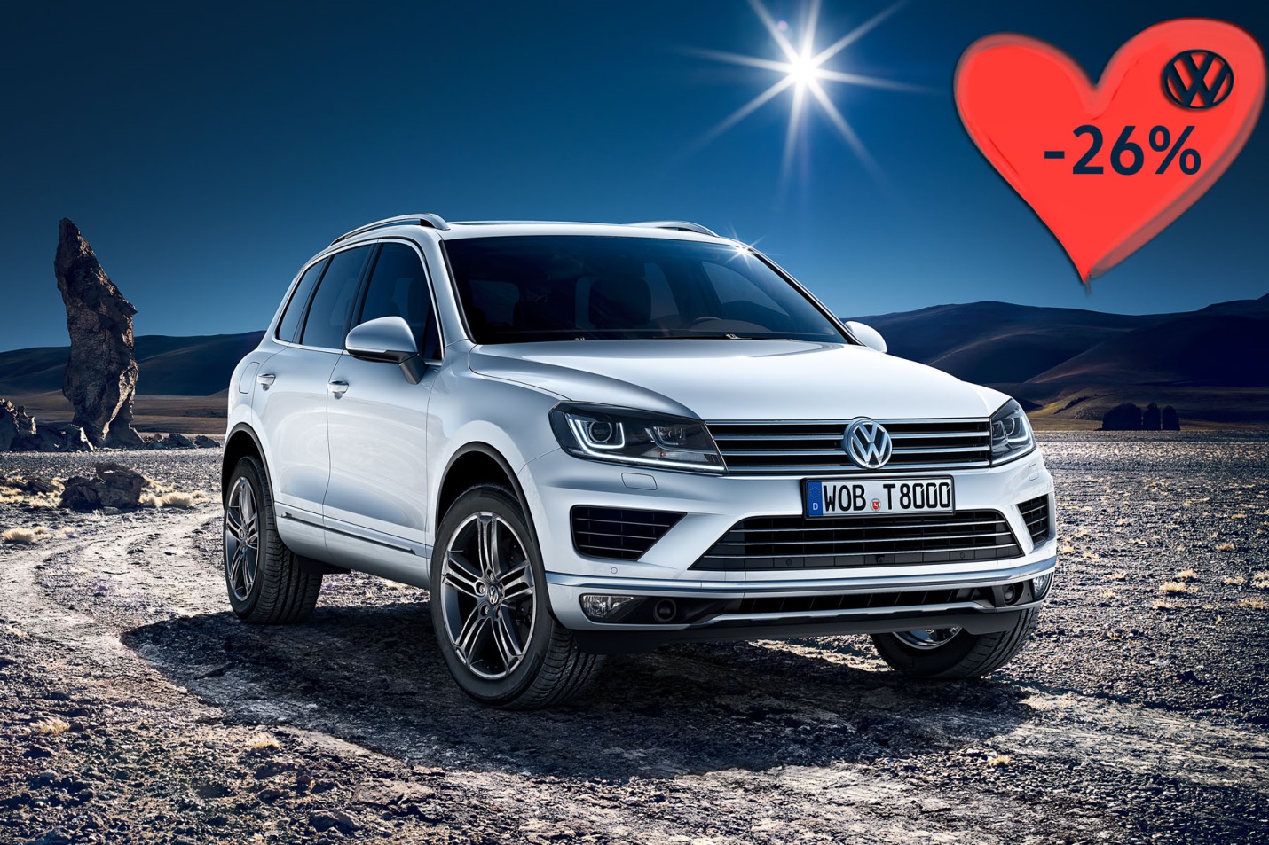 Volkswagen дарує всім прихильникам вигідну пропозицію до Дня всіх закоханих!