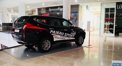 «НИКО Диамант» представляет Mitsubishi Pajero Sport в ТРЦ «Ocean Plaza»