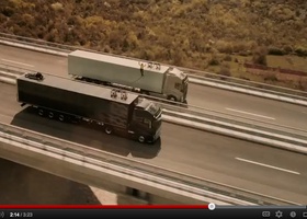 Безбашенная реклама грузовиков Volvo
