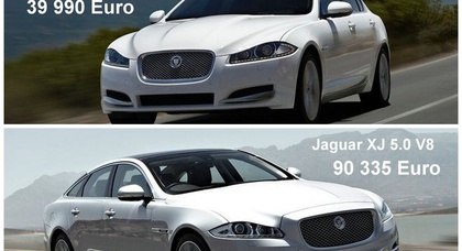 Спеціальні пропозиції на Jaguar XF та XJ