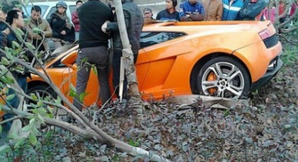 Lamborghini, дерево, Китай