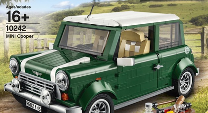 Производитель игрушек Lego выпустил сборную модель Mini Cooper