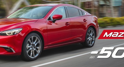 В «НИКО Истлайн Мегаполис» Mazda6 Diesel со скидкой 50 000 грн в августе 